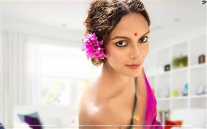 Indian beauty, Bidita Bag -  unraveling Sari`s enigma